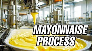 Mayonnaise Sauce Making Process Machinery