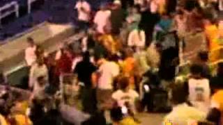 Celtic & Lakers Fan Fight at the Staples Center