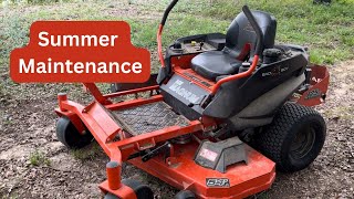 Spring Mower Maintenance & Upgrades | MZ Magnum Big Boy Zero Turn!