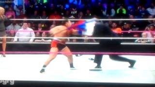 WWE TV Russiv takes down Big show Live 2014