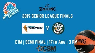 LIVE 🔴 - Tamworth Thunderbolts v Hills Hornets - D1M SF - 2019 Spalding Waratah League