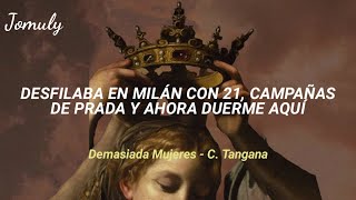 desfilada en millán con 21, campañas de prada || [Letra]