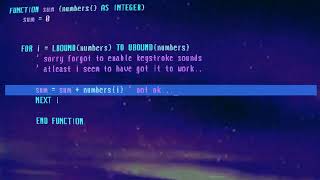 figuring out functional programming in QB64 #time #space #coding #visuals  #dub #dubstep #chillstep