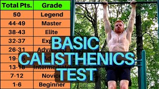 Calisthenics Test | Basic Moves