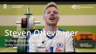 Elite athlete Steven Ottevanger on studying and playing volleyball