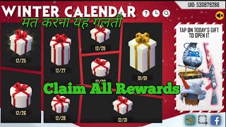 FreeFire Christmas Day Event Full detail_Christmas Day Celebrate