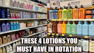 IF YOU DON'T OWN THESE 4 LOTIONS, YOUR HYGIENE IS LACKING...
