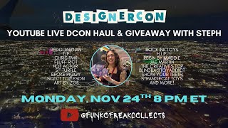🔴 LIVE with Steph: DCON Haul & Giveaway!