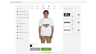 How to Add & Edit Text on Faux Pas Prints' Design Studio by Inksoft