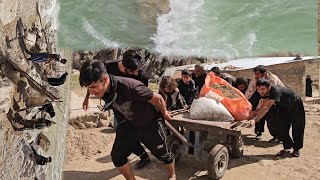 Mountain Nomad Life | Tribal Family Unites to Build Kazem’s Home 🏔️🤝
