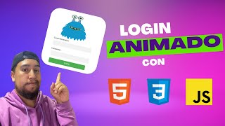 Login animado con html & css & javascript