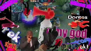 When your Team Has no TANK Tigreal Gameplay  ROAD TO MYTHIC | Mobile Legends
