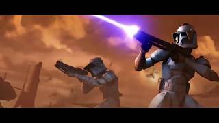 Star Wars the clone wars - Geonosis (Sabaton: Cliffs of Gallipoli)