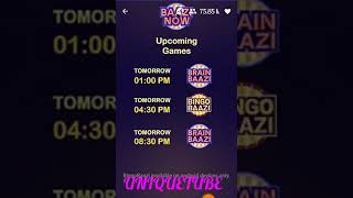 Brain Baazi cheatcode for 27 July 2018 at 1 pm