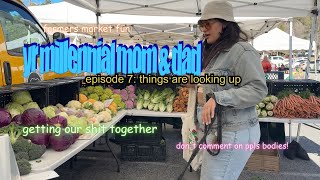 farmers markets finds, fireside chats, & cabin cozy