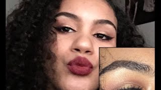 GRWM: Christmas 2016 (Burgundy&Gold Look)