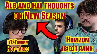 Albralelie and ImperialHal thoughts on NEW Horizon and Meta | Apex Legends
