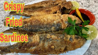HOW TO COOK CRISPY FRIED SARDINES | QUICK AND EASY