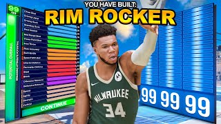 GIANNIS MVP “RIM ROCKER” BUILD IS LETHAL ON NBA 2K25!