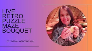 Retro Ball in a Maze Puzzle Game Wedding Bouquet Prototype! Phew!(LIVE) 