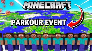 Minecraft Parkour Event To Join Our Fire MC Team BOiiS || @opboii01