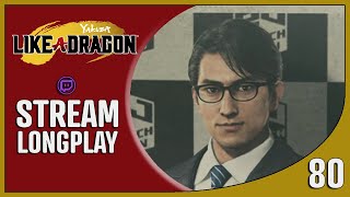 A House Of Cards | 80 | Yakuza Like A Dragon Live Stream Longplay