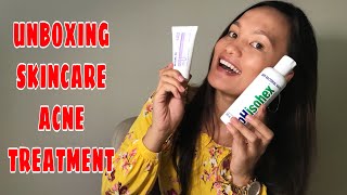 UNBOXING ACNE TREATMENT|PHisohex & BENZAC AC|VLOG #20