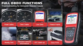 How to use: Autel AL519 OBD2 Scanner Car Diagnostic Tool User Guide | All DTC codes