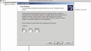 03_Creating New Scope in DHCP Server