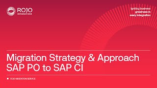 SAP CI Migration Webinar | Accelerate SAP PO Migration with Automation