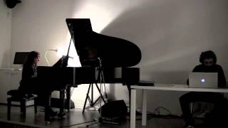 Lucier - Music for Piano and slow sweep pure Oscillators