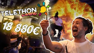 Concours de pompes avec @jujufitcats ! Le FEU au Téléthon Gaming/Digital ! | Best Of #05