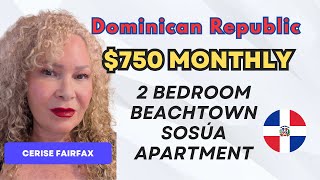 $750 Two Bedroom In Sosua, Dominican Republic #sosua #dominicanrepublic #cheaprent
