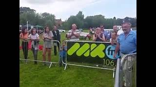 Mike Lacey at Newport Parnell Carnival