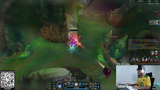 Draven 1% de vida VS Rammus SANGUINARIO