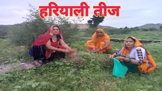 देखो दोस्तो हमारा तीज का त्यौहार हमने कैसे मनाया 🌹 Desi kunba Desi baat #sumankiduniya #Haryali_teej