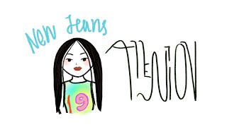 Illustrated NewJeans (뉴진스) ’Attention’ lyric video (with ENG SUB)