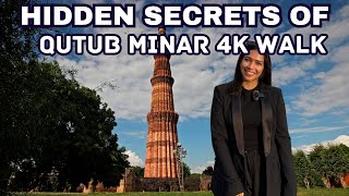 Qutub Minar Walking Tour in 4K | Secrets & Hidden Architecture