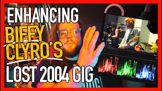 Biffy Clyro “Gig In The Flat” Part 1 (Topaz Noise Reduction)