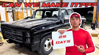 We Have 1 Month To Finish A 4 Year Truck Build…