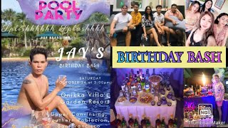JAY'S BIRTHDAY BASH | at Onikka Villa's Garden Resort | Rexan Tindog