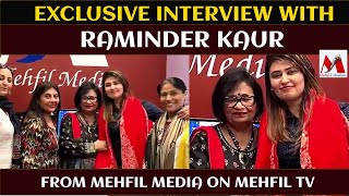 Exclusive Interview with Writer Raminder Rami By Aman Pannu from Mehfil Media on Mehfil TV