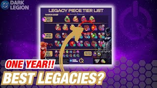 UPDATED Legacy Piece Tier List! | Anniversary Edition | DC: Dark Legion
