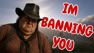 Power tripping Admin Banned Me RED DEAD REDEMPTION 2 RP