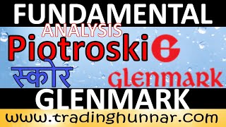 Glenmark Pharma Fundamental Analysis  Share Price Analysis  Share Latest News Piotroski Score