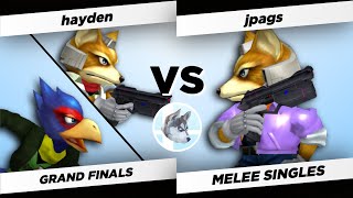 UConn Union of Melee 15 - hayden (Neutral Fox, Falco) vs. jpags (Blue Fox) - Grand Finals