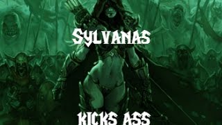 World of Warcraft - Legion - Sylvanas kicks Genn's ass (Goof)