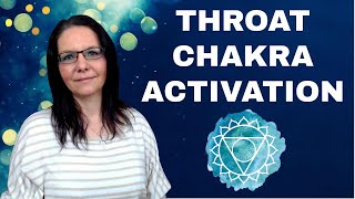 Throat Chakra Activation | Feel Empowered To Speak Your Truth & Share Your Message 💥