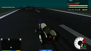 MTA:Sa Deluxe Virus Zombies V2 Traktor Speed teszt.