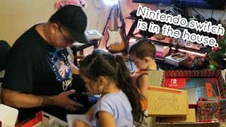 Everyday can be Christmas|family bonding| #Unboxing and setting up| #Nintendoswitch.